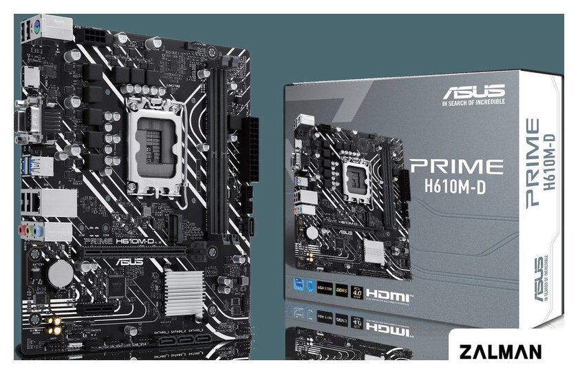 Материнская плата ASUS Prime H610M-D