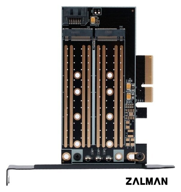 Адаптер для подключения M.2 накопителей Gembird MF-PCIE-NVME-SATA