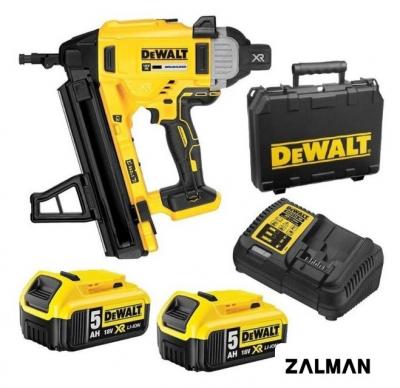 Гвоздезабиватель DeWalt DCN890P2 (с 2-мя АКБ, кейс)