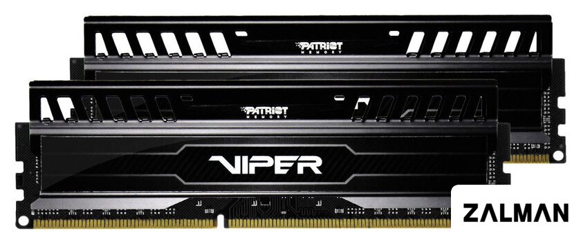 Оперативная память Patriot Viper 3 Black Mamba 2x8GB KIT DDR3 PC3-12800 (PV316G160C9K)