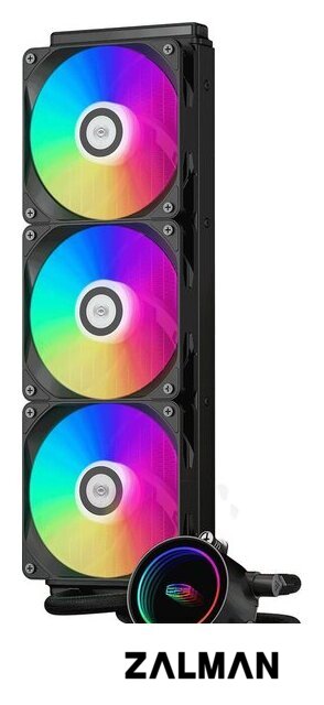 Система жидкостного охлаждения для процессора PCCooler DA360 ARGB (черный)