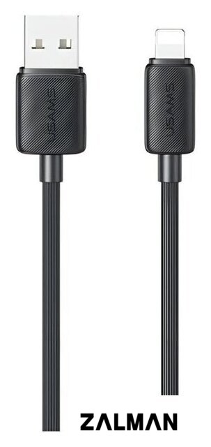Кабель Usams US-SJ689 USB Type-A - Lightning (1 м, черный)