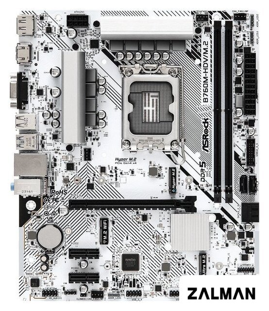 Материнская плата ASRock B760M-HDV/M.2