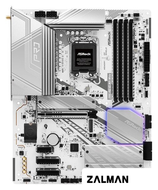 Материнская плата ASRock Z890 Pro RS WiFi White