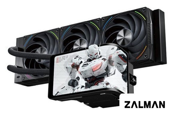 Система жидкостного охлаждения для процессора Thermalright Wonder Vision 360 Turbo ARGB (черный)