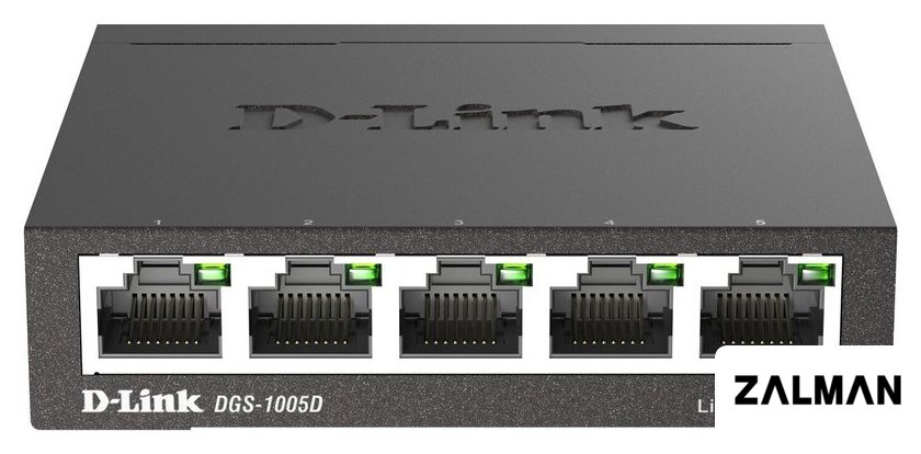 Неуправляемый коммутатор D-Link DGS-1005D/R1A