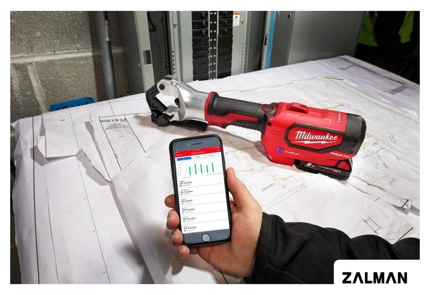 Кримпер Milwaukee M18 HDCT-202C 4933471950 (с 2-мя АКБ, кейс)