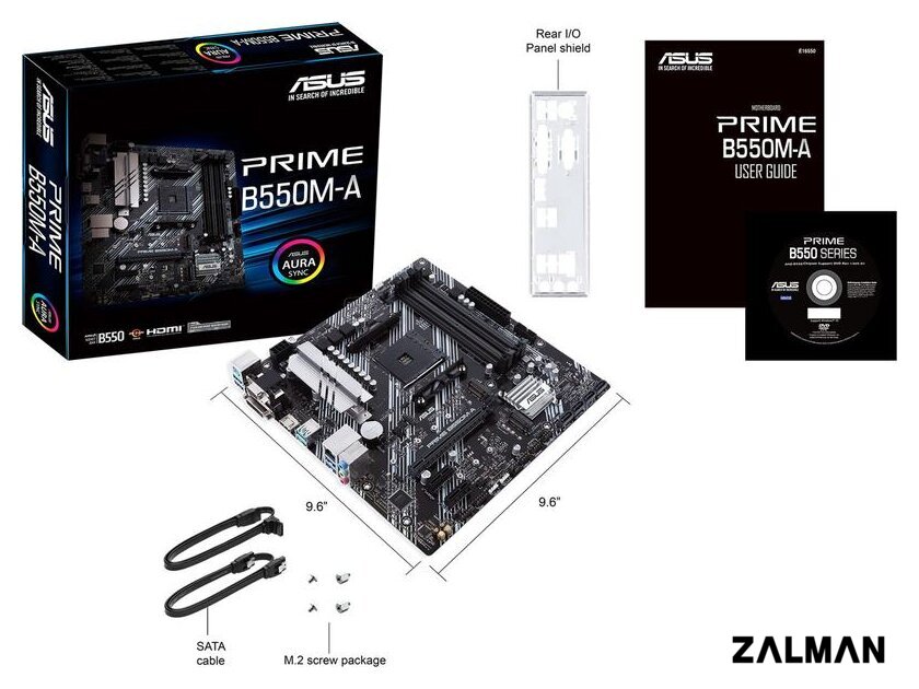 Материнская плата ASUS Prime B550M-A