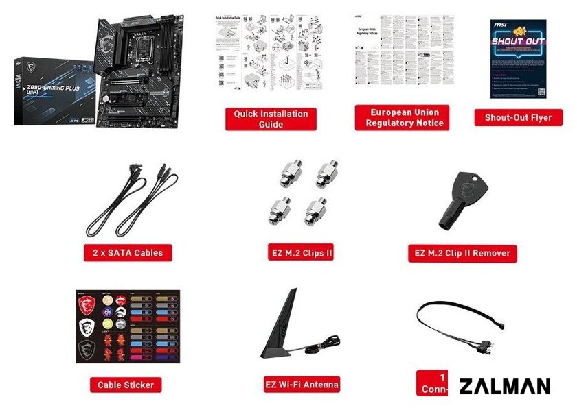 Материнская плата MSI Z890 Gaming Plus WiFi