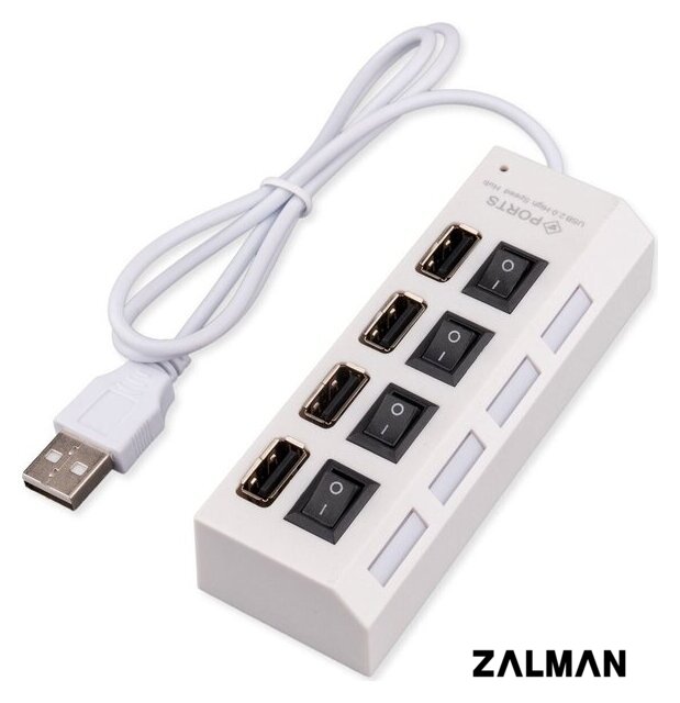 USB-хаб Gembird UHB-243-ADW