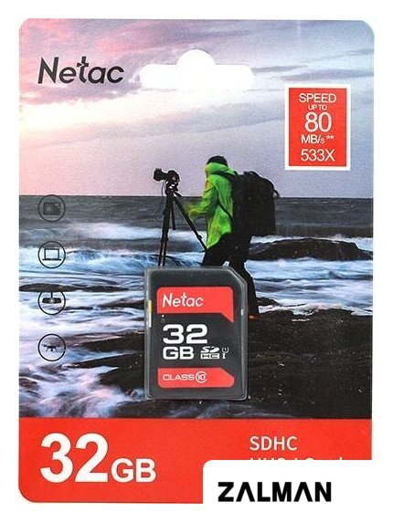 Карта памяти Netac P600 32GB NT02P600STN-032G-R