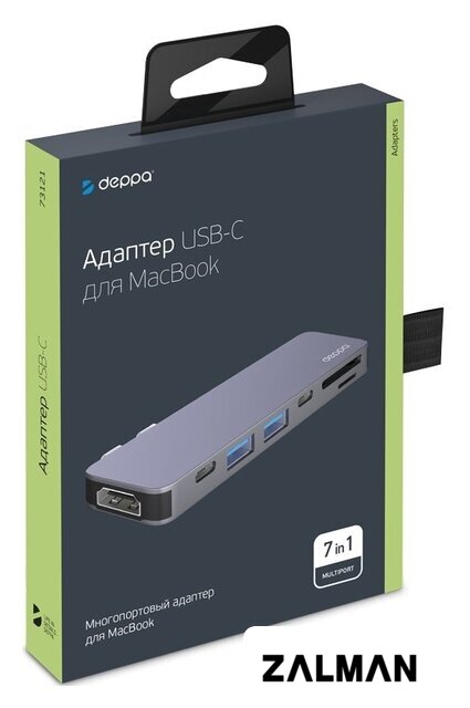 Док-станция Deppa 73121 (графит)