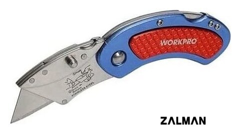 Нож строительный Workpro WP211005