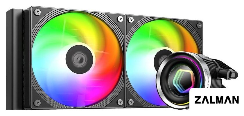 Система жидкостного охлаждения для процессора ID-Cooling FX240 INF Black