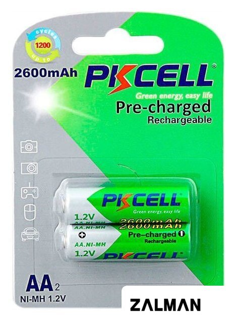 Аккумулятор PKCELL NI-MH RTU AA2600-2B