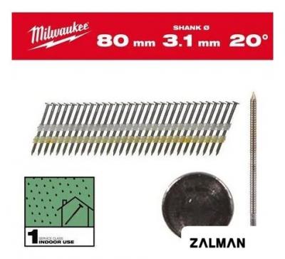 Гвозди для пистолета Milwaukee 4932492589 (1750 шт) Гвозди для пистолета Milwaukee 4932492589 (1750 шт)