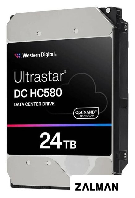 Жесткий диск WD Ultrastar DC HC580 24TB WUH722424ALE604