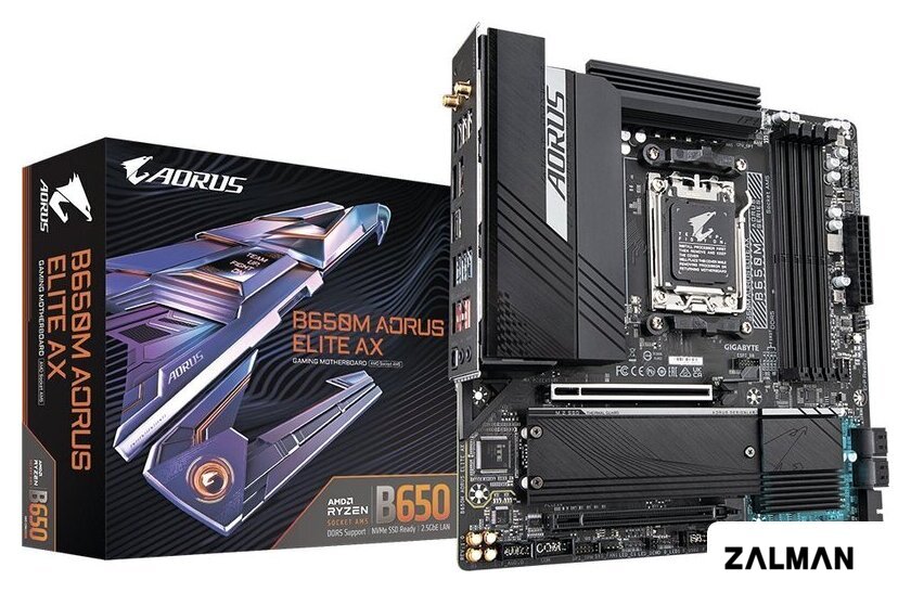 Материнская плата Gigabyte B650M Aorus Elite AX (rev. 1.0)