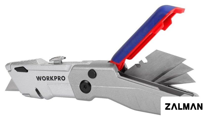 Нож строительный Workpro WP211011