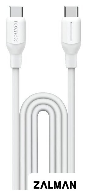 Кабель Momax DC23W USB 3.2 Gen2 Type-C - USB 3.2 Gen1 Type-C (1.2 м, белый)