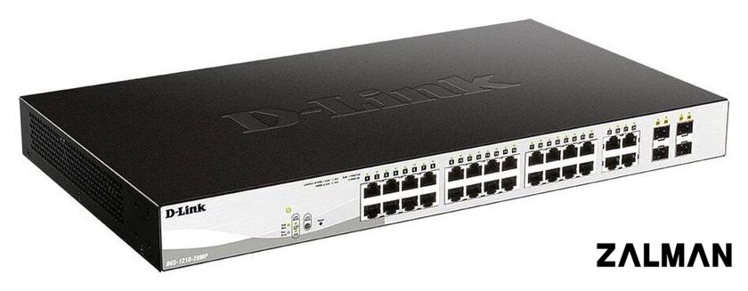 Настраиваемый коммутатор D-Link DGS-1210-28MP/F3A