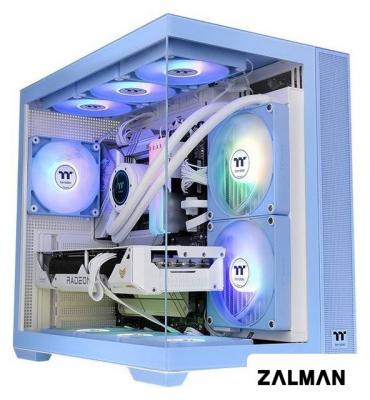 Корпус Thermaltake View 380 TG ARGB Hydrangea Blue CA-1Z2-00MFWN-00