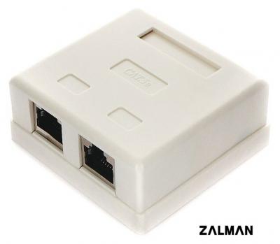 Розетка компьютерная Cablexpert NAS214