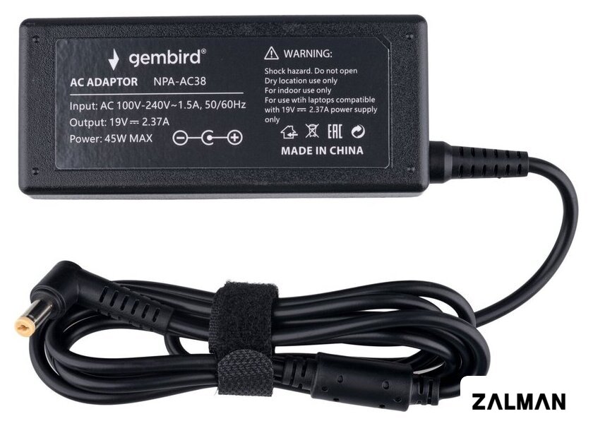 Сетевое зарядное Gembird NPA-AC38