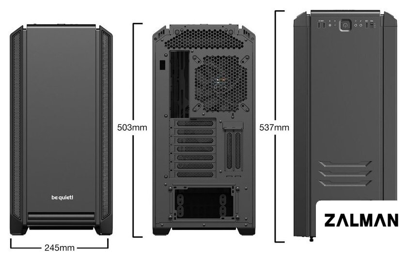 Корпус be quiet! Silent Base 601 BGW26 (черный)