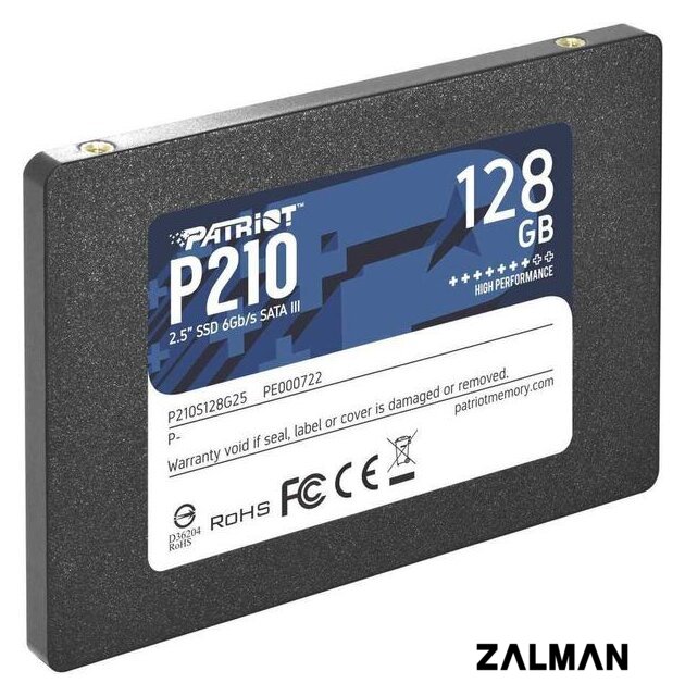 SSD Patriot P210 128GB P210S128G25