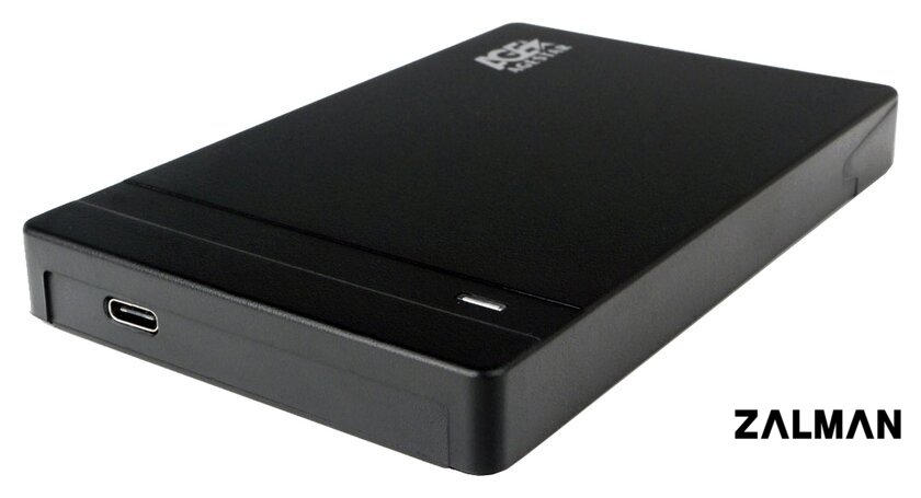 Бокс для накопителей 2.5" AgeStar 31UB2P3C (черный)