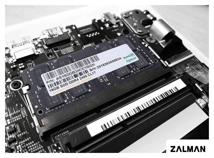 Оперативная память Apacer 16ГБ DDR4 SODIMM 2666 МГц ES.16G2V.PRH