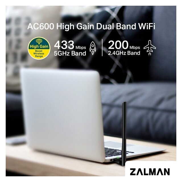 Wi-Fi адаптер TP-Link Archer T2U Plus