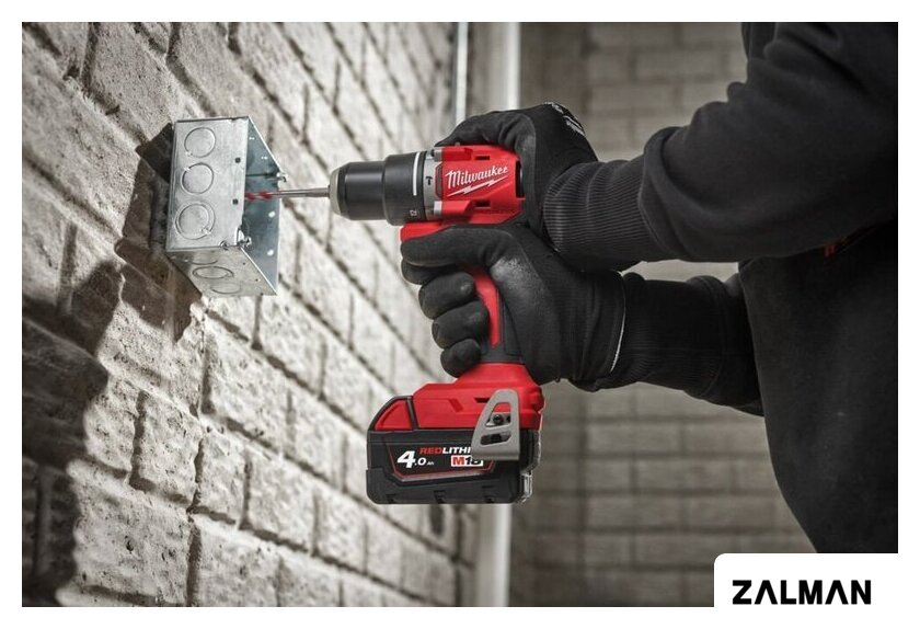 Ударная дрель-шуруповерт Milwaukee M18 M18BLPDRC-0X 4933492821 (без АКБ, кейс)