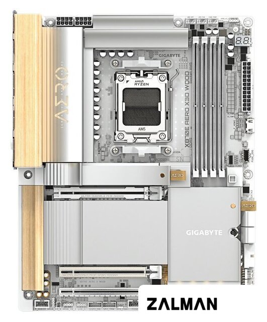 Материнская плата Gigabyte X870E Aero X3D Wood