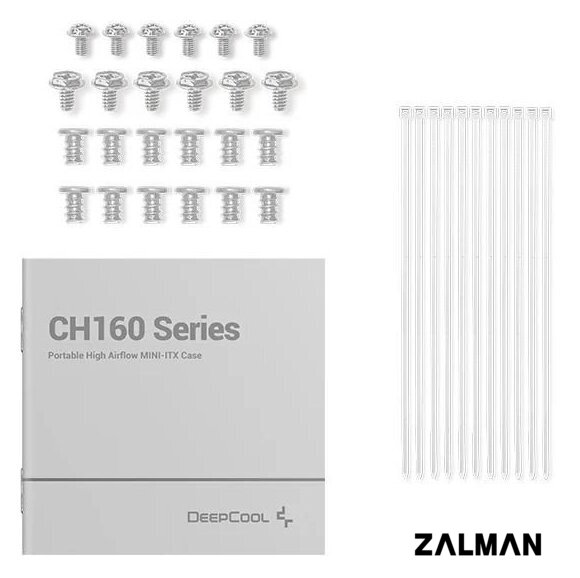 Корпус DeepCool CH160 WH R-CH160-WHNGI0-G-1