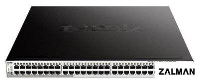 Управляемый коммутатор 2-го уровня D-Link DGS-1210-52MP/FL1A