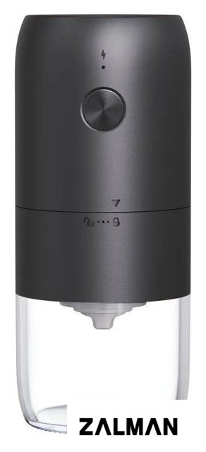 Аккумуляторная кофемолка Circle Joy Electric Coffee Grinder KMDJ-2A (черный)