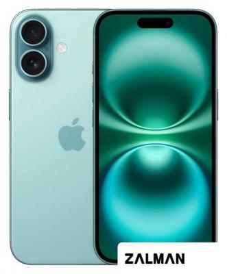 Телефон Apple iPhone 16 256GB (бирюзовый)