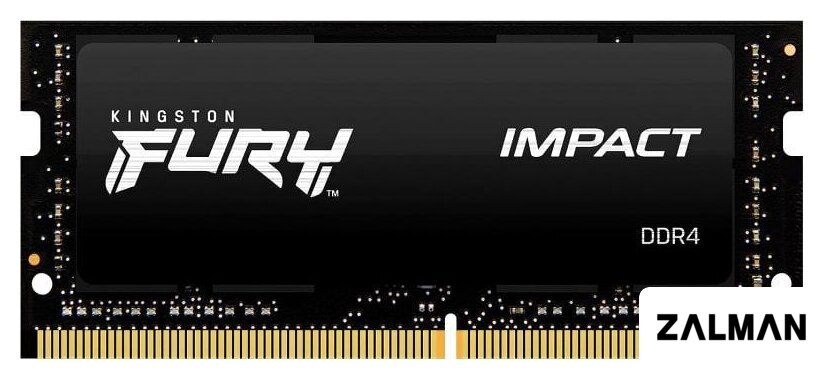 Оперативная память Kingston FURY Impact 16GB DDR4 SODIMM PC4-25600 KF432S20IB/16
