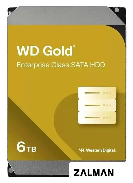 Жесткий диск WD Gold 6TB WD6004FRYZ