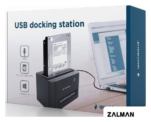 Бокс для накопителей 2.5" и 3.5" Gembird HD32-U2S-5