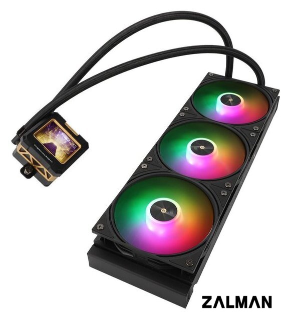 Система жидкостного охлаждения для процессора Thermalright Frozen Warframe 360 ARGB (черный)