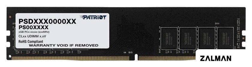 Оперативная память Patriot Signature Line 8GB DDR4 PC4-25600 PSD48G320081