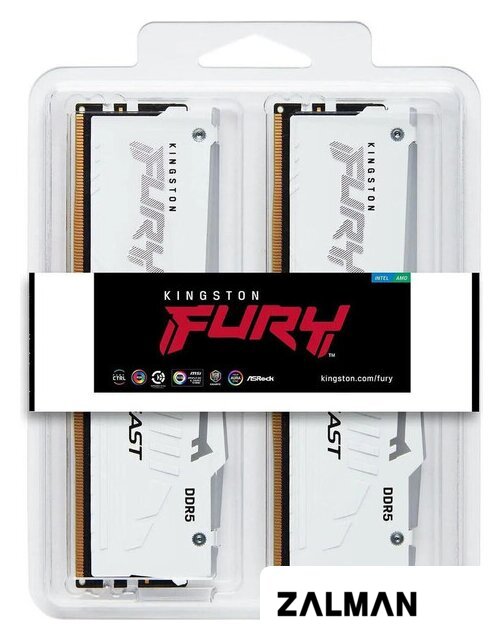 Оперативная память Kingston FURY Beast RGB 2x16ГБ DDR5 5600 МГц KF556C36BWEAK2-32
