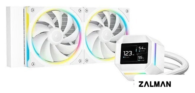 Система жидкостного охлаждения для процессора DeepCool LM240 WH R-LM240-WHDMMC-1