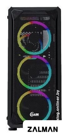 Корпус Powercase Mistral Z4 Mesh LED