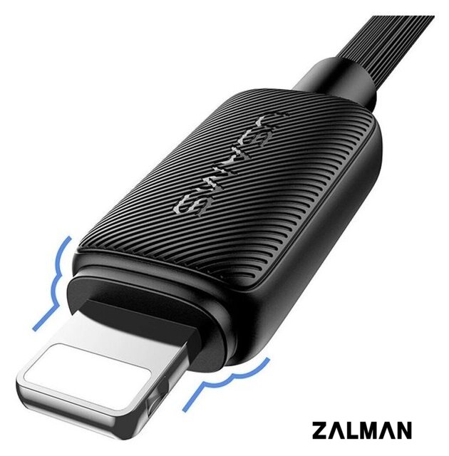 Кабель Usams US-SJ689 USB Type-A - Lightning (1 м, черный)