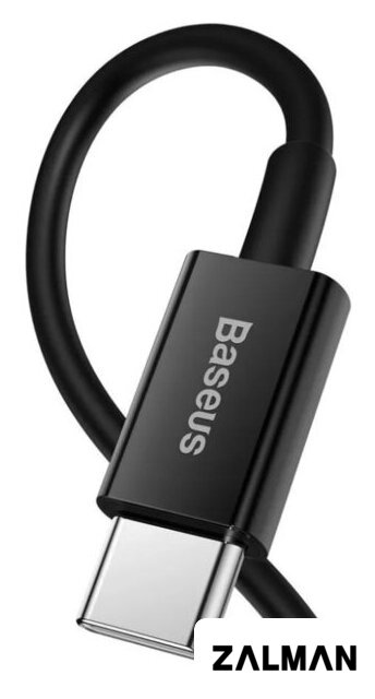 Кабель Baseus CATLYS-C01 USB Type-C - Lightning (2 м, черный)