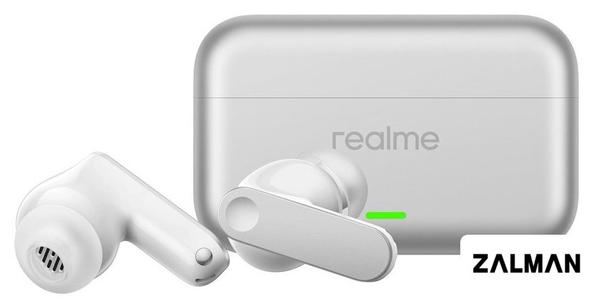 Наушники Realme Buds T500 Pro (белый/серебристый)